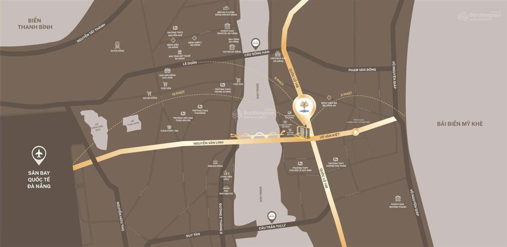 The legend đà nẵng  giá chỉ từ 130tr/m2.