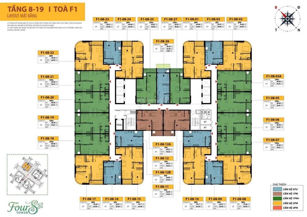 Sun fours tower  căn hộ cao cấp tại trung tâm riverpolis