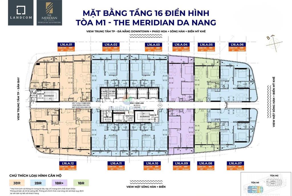 The meridian  giá chưa đến 6 tỷ sở hữu căn 2pn.