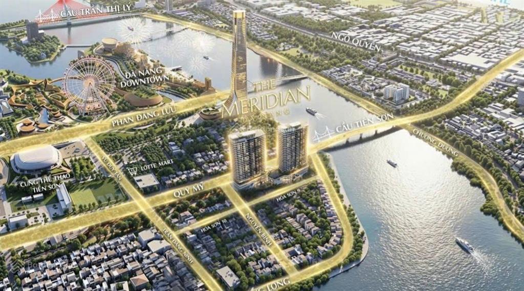 The meridian  giá chưa đến 6 tỷ sở hữu căn 2pn.