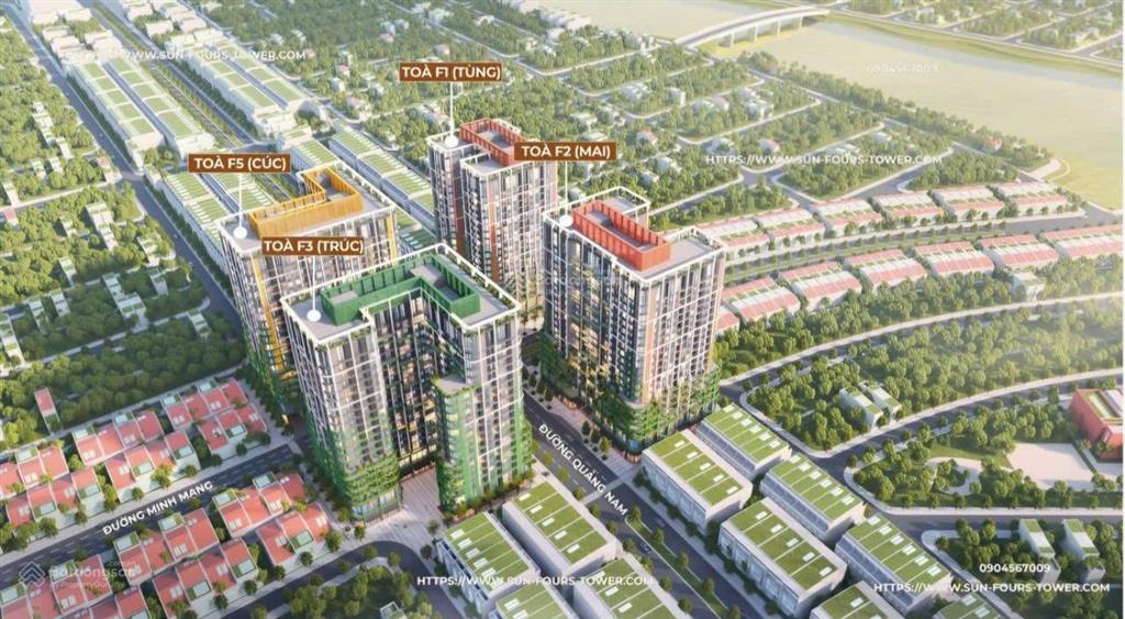 Sun fours tower  chỉ 3 tỷ sở hữu căn hộ 2pn