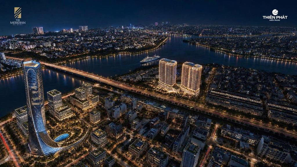 Tuyệt tác 3pn the meridian đà nẵng tầm nhìn du thuyền trên cao ngắm trọn sông hàn