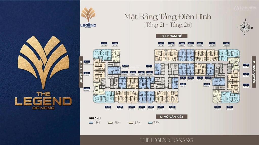 Căn hộ biểu tượng tại đà nẵng mang tên the legend