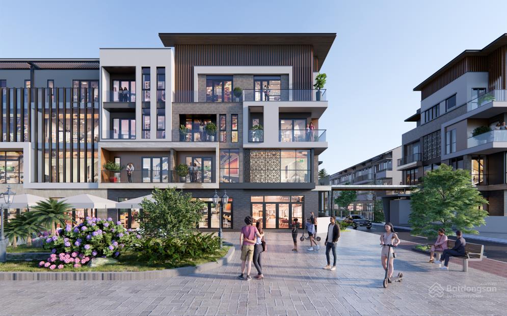 Vsip ra mắt shophouse 96m2 tại the greenery 2 hải phòng, 4 tầng, giá cực chất 10,5 tỷ