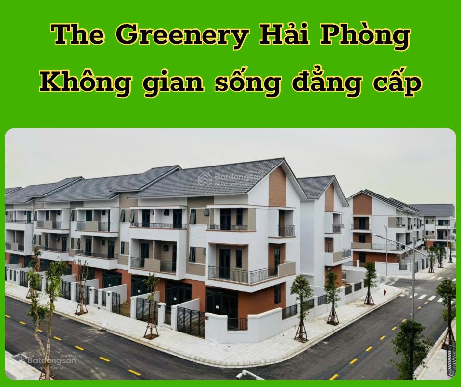 Bán nhà liền kề dự án khu đô thị vsip, đường lê hồng phong kéo dài, thủy nguyên, giá 4,6 tỷ, 75m2