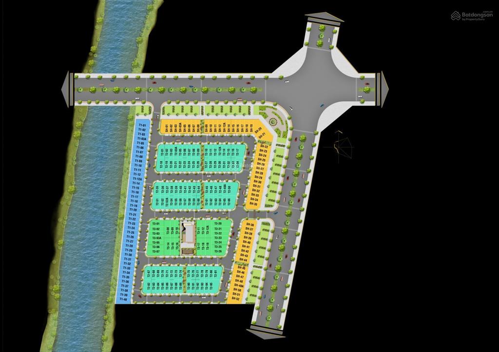 Bán nhà lk507, the greenery hải phòng, 4,6 tỷ, 75m2, 4pn, 4wc, 3t