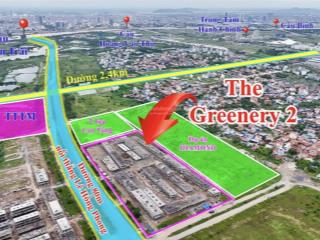 Bán nhà tuyến 2 đại lộ bắc nam lê hồng phong 4pn, 5wc, the greenery 2 hải phòng, 4,9 tỷ, 75m2, 3.5t