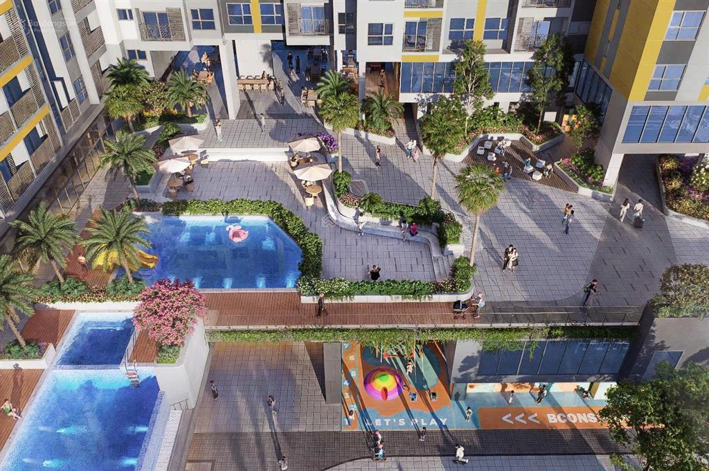 Căn hộ 2pn bcons newsky giá từ 2,3 tỷ. thanh toán chỉ 5% ký hợp đồng. mặt tiền ql13, sát ga metro