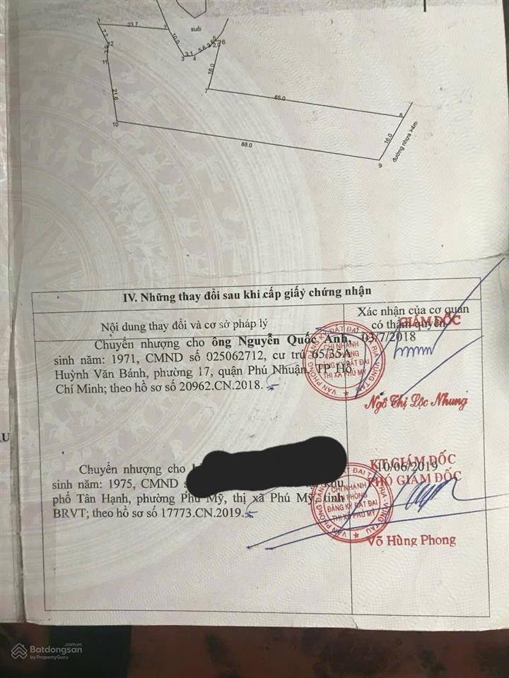 Mặt tiền đường nhựa sông xoài, diện tích 2sao, có 100m2 tc