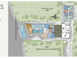 Cắt lỗ căn 2pn a&t saigon riverside tầng thấp. bao phí