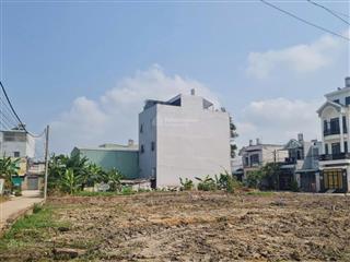 Bán đất thạnh xuân 52 quận 12, 2 mặt tiền trước sau gần sông, 111.5m² full thổ cư, giá 4.5 tỷ