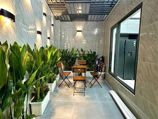 Bán nhà thạnh xuân quận 124 tầngmt5m gần 100m2 hẻm xe hơi full nội thất cao cấp giá 7.45 tỷ