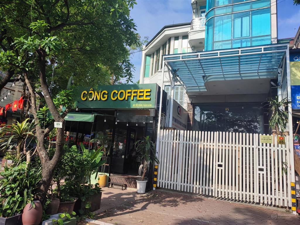 Cho thuê nhà làm văn phòng  mặt phố số 65 đặng xuân bảng  bắc linh đàm