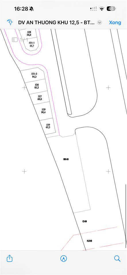 Đất dịch vụ 12,5ha xã an thượng (an khánh)