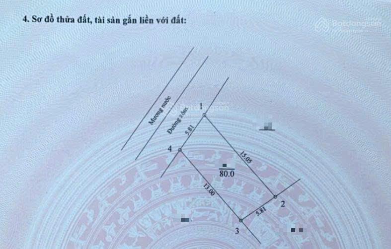 Bán đất tại trung hòa, chương mỹ, hà nội, 2,6 tỷ, 80m2, mặt tiền 5m, ngõ rộng 5m