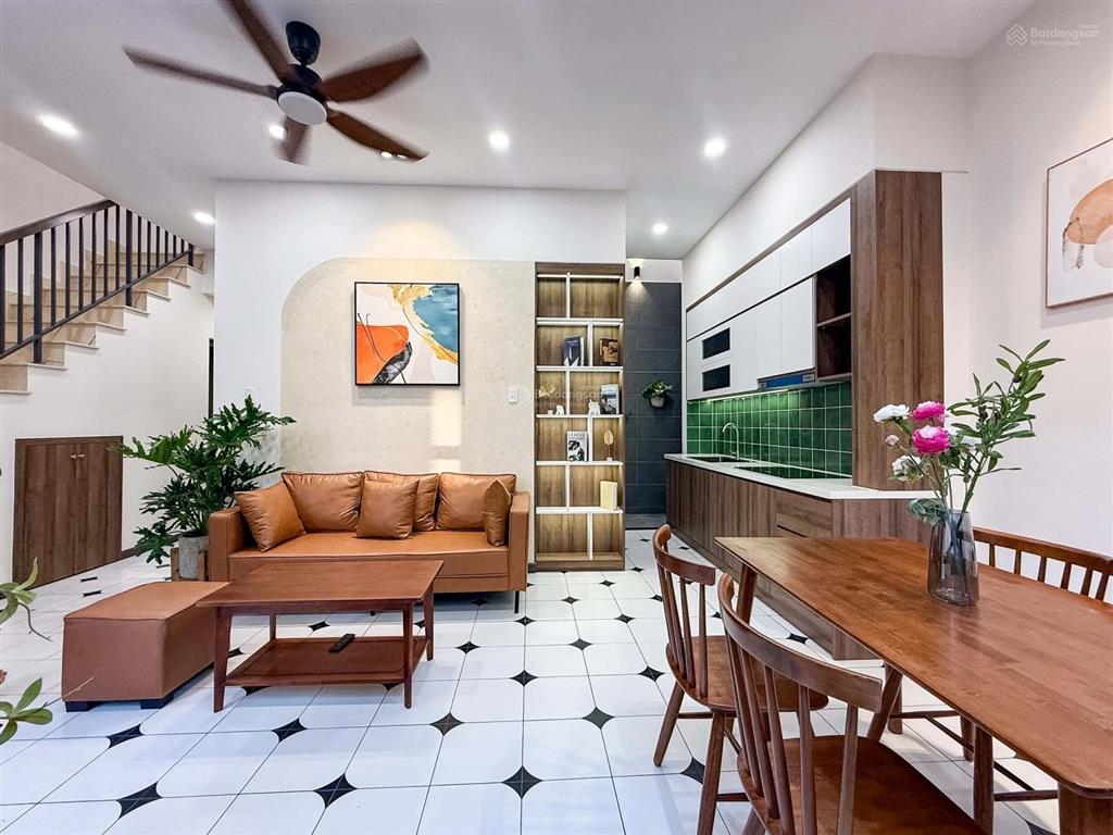 Bán nhà kiến trúc sư thiết kế, mới full nội thất, 2 tầng 49m2, bùi đình túy, p12, bình thạnh, 6.98t