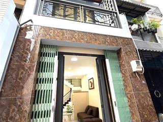 Nhà mới phan đăng lưu bình thạnh  33m2  2 tầng 3pn (có pn trệt)  hxh  ngay khu pxl  gia 5.9 tỷ