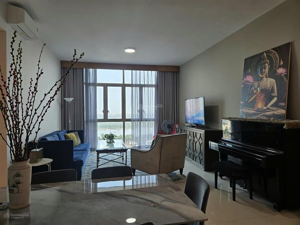 The vista an phú  view sông  trống sẵn 3pn3wc + 1p làm việc (có wc riêng)