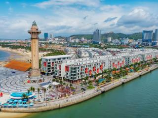 Căn shophouse mặt biển tại sun porto town (sun marina plaza), nhận nhà kinh doanh ngay, ck 10%