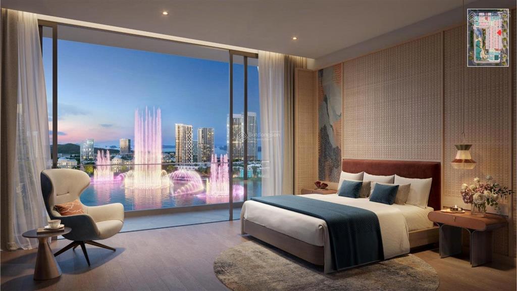 Quỹ hàng mặt hồ nhạc nước hướng đông nam, tòa m prima bay, giá thanh toán ngay chỉ từ 1,6x tỷ