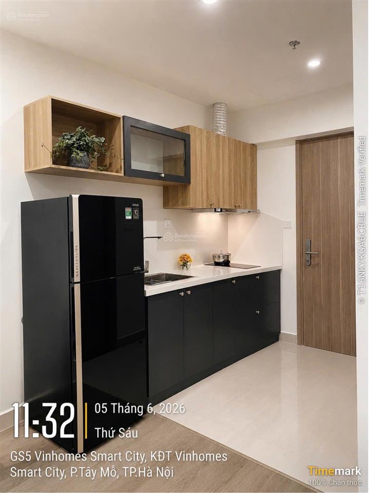 Chính chủ cho thuê căn hộ studio 30m2 full nội thất luxury tại vinhomes smart city tây mỗ