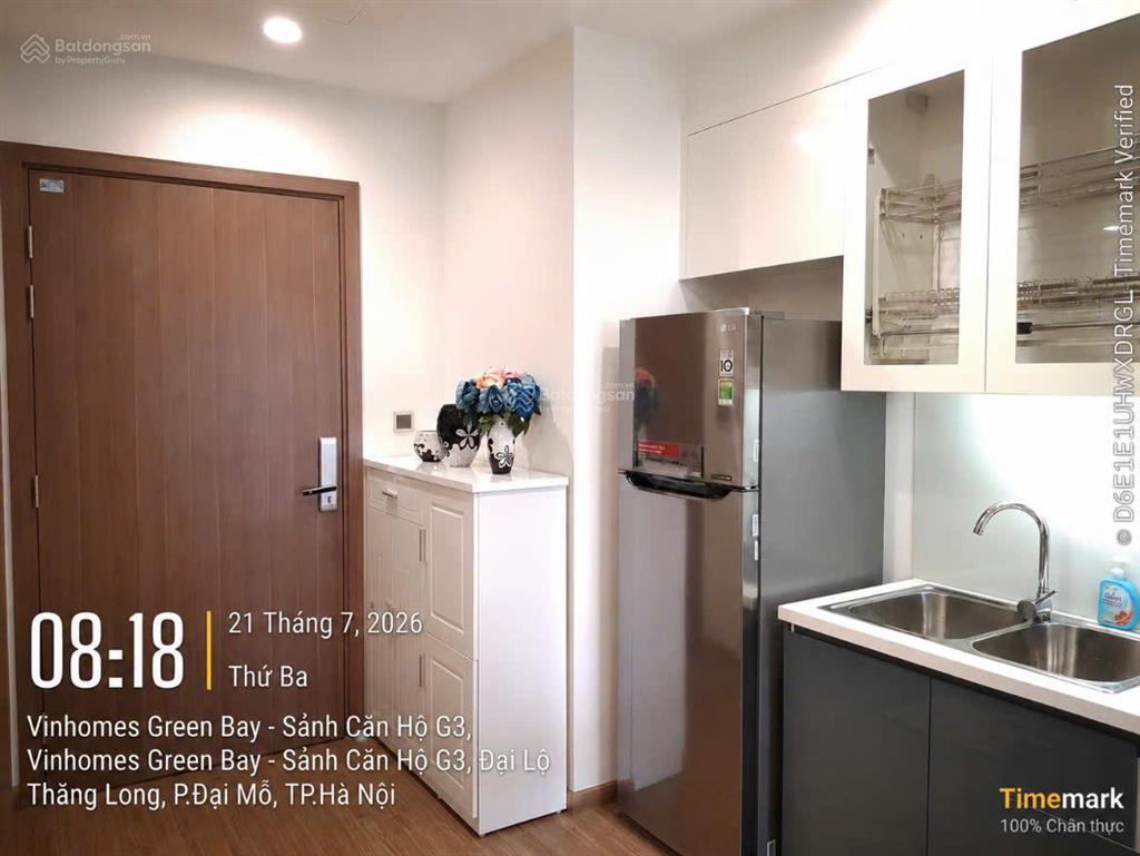 Giá tốt. cho thuê gấp căn hộ 2 phòng ngủ 67m2 full nội thất cao cấp 14,5 tr/th vinhomes greenbay