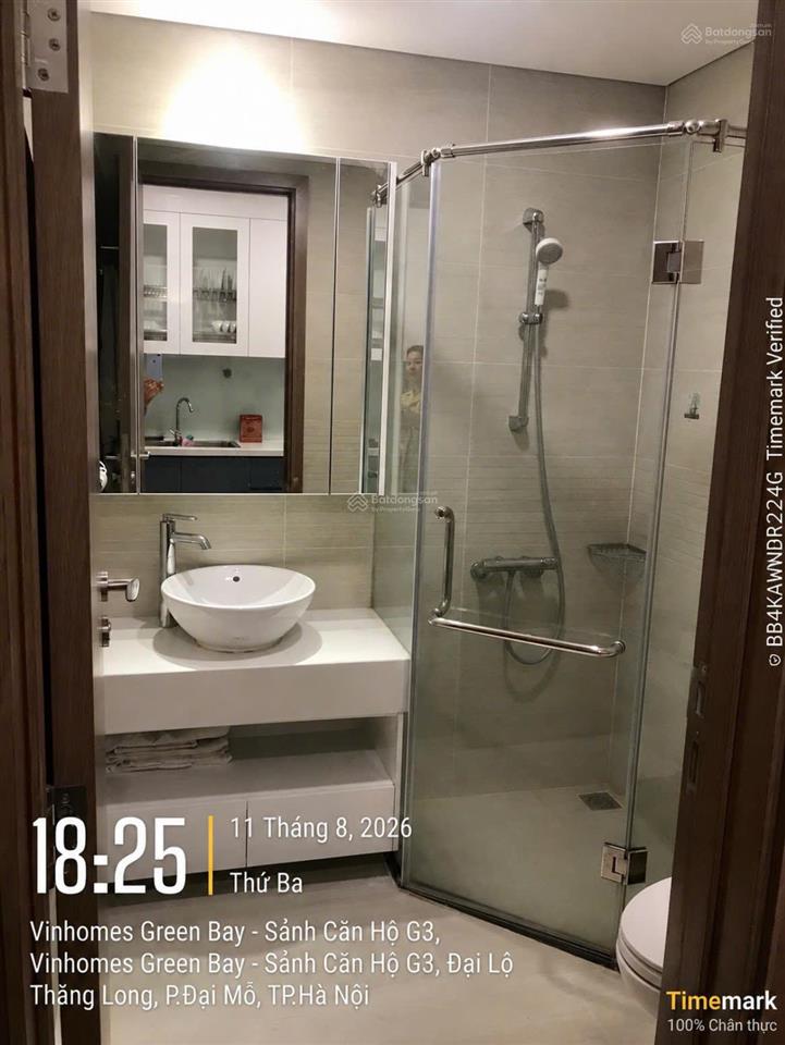 Chính chủ cho thuê căn hộ studio 30m2 full nội thất cao cấp giá 8,5 tr/th vinhomes greenbay
