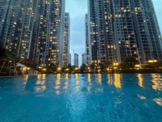 Chính chủ cho thuê studio 32m2 view bể bơi full đồ tại gs2 the miami vinhomes smart city tây mỗ