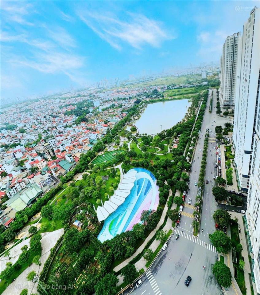 Bán 3 ngủ kính cong view hồ lumiere evergreen tây mỗ