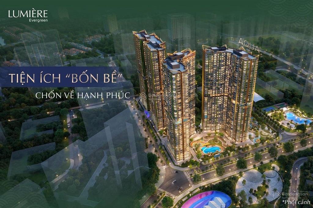 Bán 3 ngủ kính cong view hồ lumiere evergreen tây mỗ