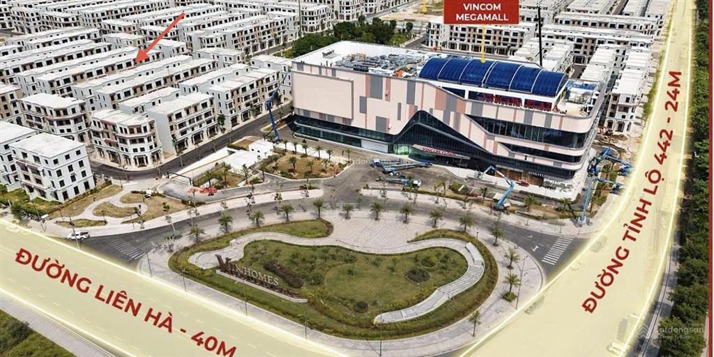 Cho thuê liền kề 96m2 gần vincom