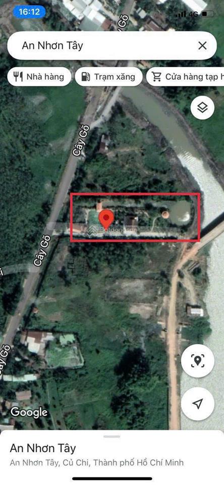 Bán nhà vườn 2 mặt tiền giáp sông sài gòn, an nhơn tây, củ chi, dt 35x115m, 2400m2 thổ cư, 27 tỷ