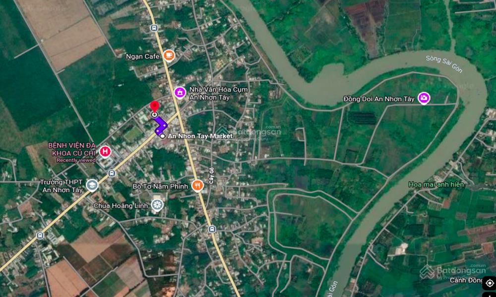 Bán đất chợ an nhơn tây, tp. hcm, tiện ở, cho thuê làm kho đầu tư, 110.6m2, 2.5 tỷ,  0902 709 ***
