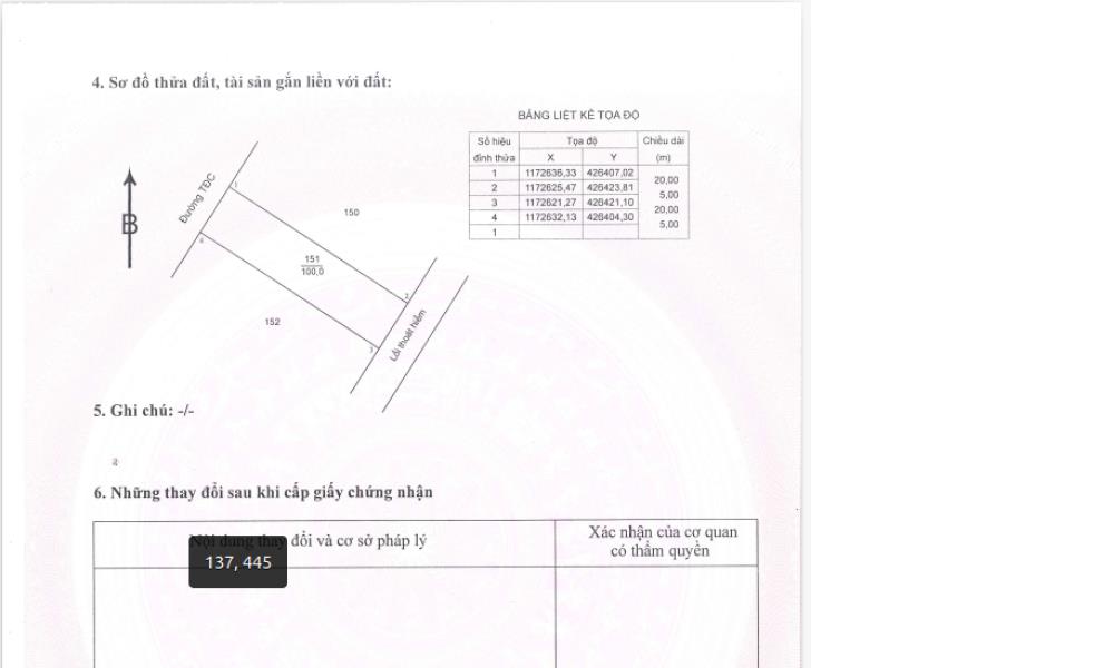 Bán đất thổ cư 5x20m, 100m², khu 37ha phú mỹ, không vướng phong thủy, 2,6 tỷ,  0902 709 ***
