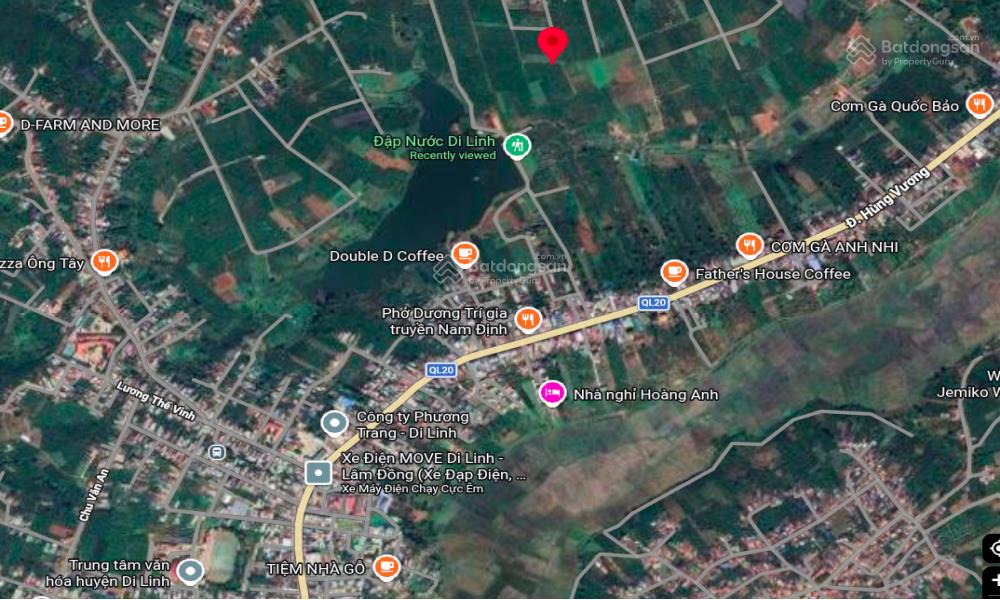 Chính chủ cần bán ~1.800m² đất view hồ đông thị trấn di linh, lâm đồng, 2.8 tỷ,  0865 863 ***