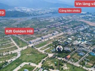 Chính chủ cần bán lô đất nền c2 golden hill vị trí đẹp đối diện công viên lớn gần tâm villa