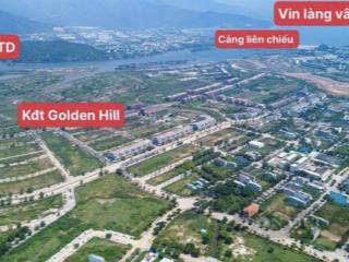 Chào bán lô đất giá tốt khu a golden hills đà nẵng đường 7,5m diện tích 125m2 sổ cá nhân