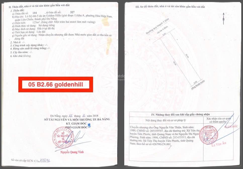 Sụp hầm lô a1 golden hills khu dân cư dân trí cao giá siêu rẻ và tốt cần bán mua vinhome nên rẻ