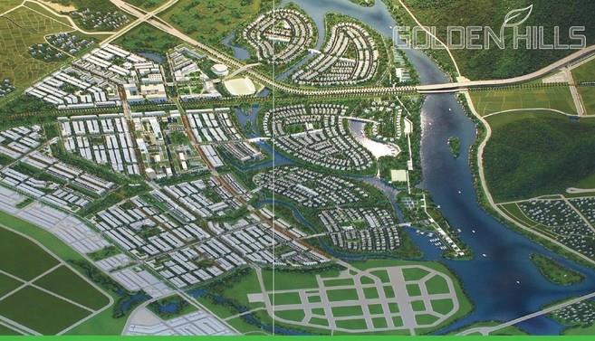 Bán đất nền dự án 120m2, 3 tỷ vị trí đẹp golden hills city khu c1, liên chiểu, đà nẵng