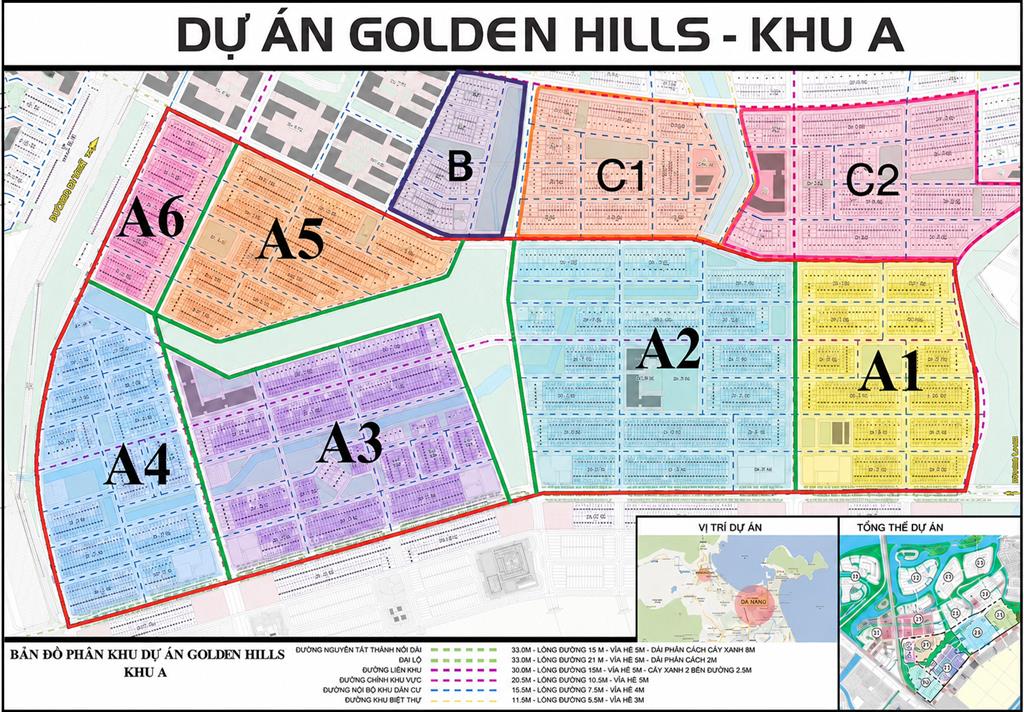 Bán đất nền dự án tại golden hills city khu a1, giá cực chất 3,85 tỷ, 130m2