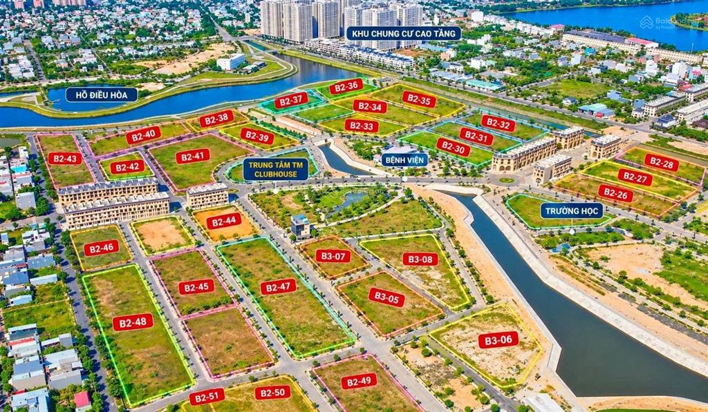 Chính chủ cần bán lô đất nền đường 10,5m dragon 2 mặt tiền trước sau đều công viên lớn 155m2