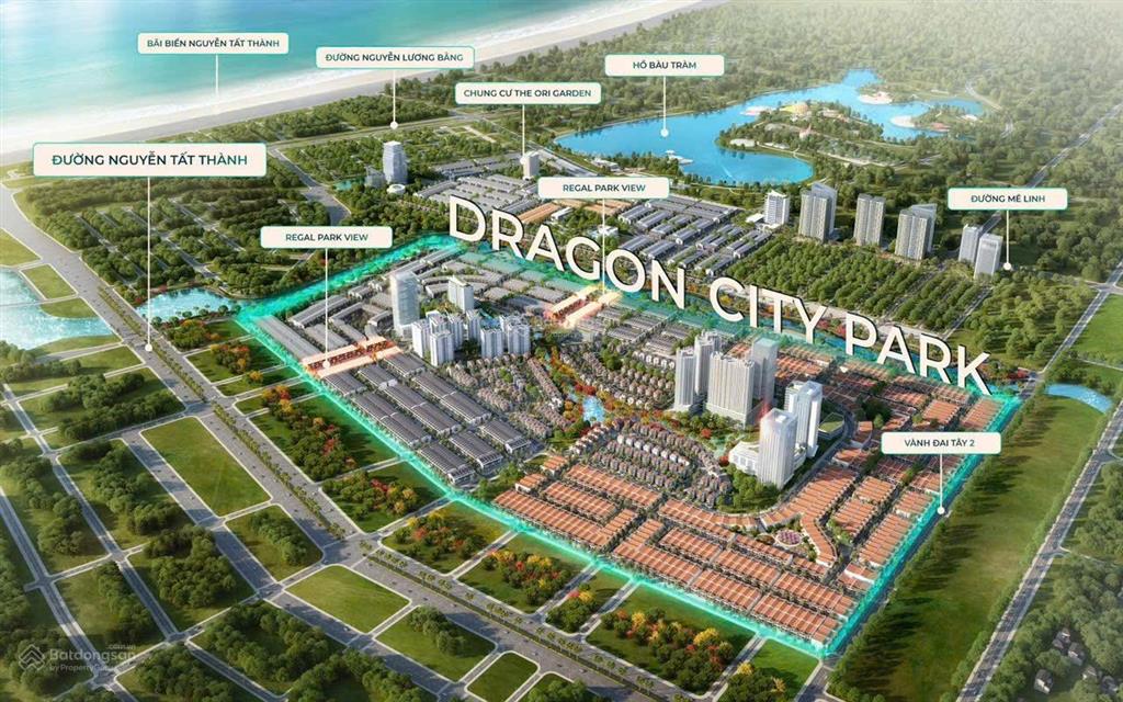 Chính chủ cần bán lô đất nền đường 10,5m dragon 2 mặt tiền trước sau đều công viên lớn 155m2