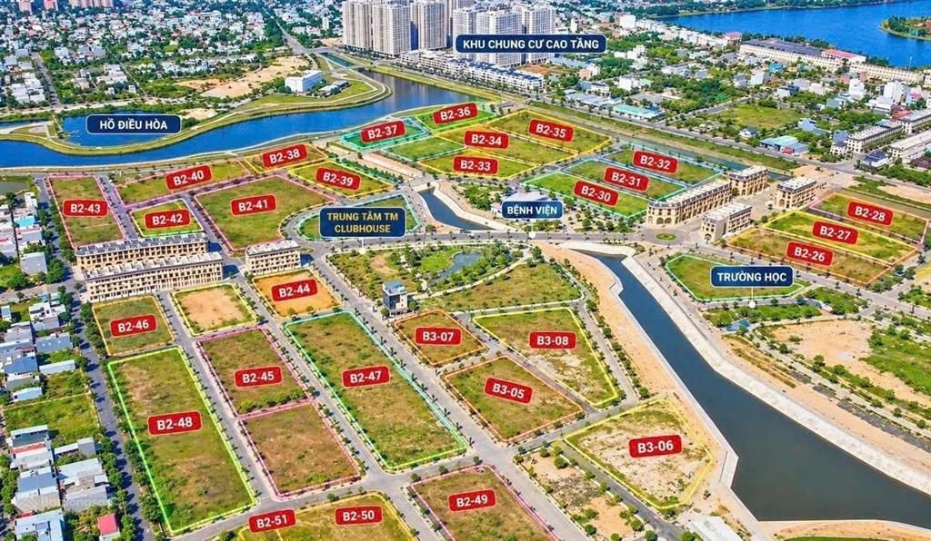 Chính chủ cần bán lô đất nền đường 10,5m dragon 2 mặt tiền trước sau đều công viên lớn 155m2