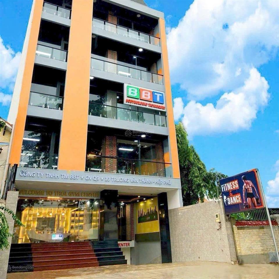 Bán tòa nhà mặt tiền trương văn thành  q9