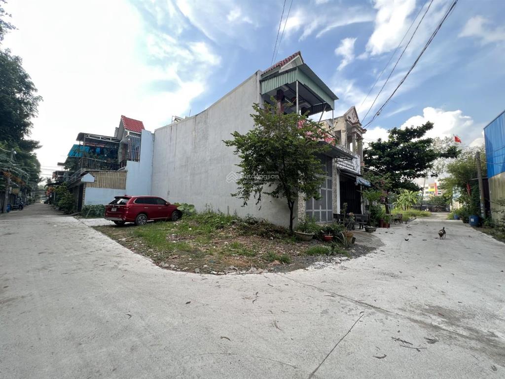 Đất 2 mặt tiền 82.2m2 gần kdc tứ hải và ngã tư chiêu liêu p. tân đông hiệp, tp dĩ an