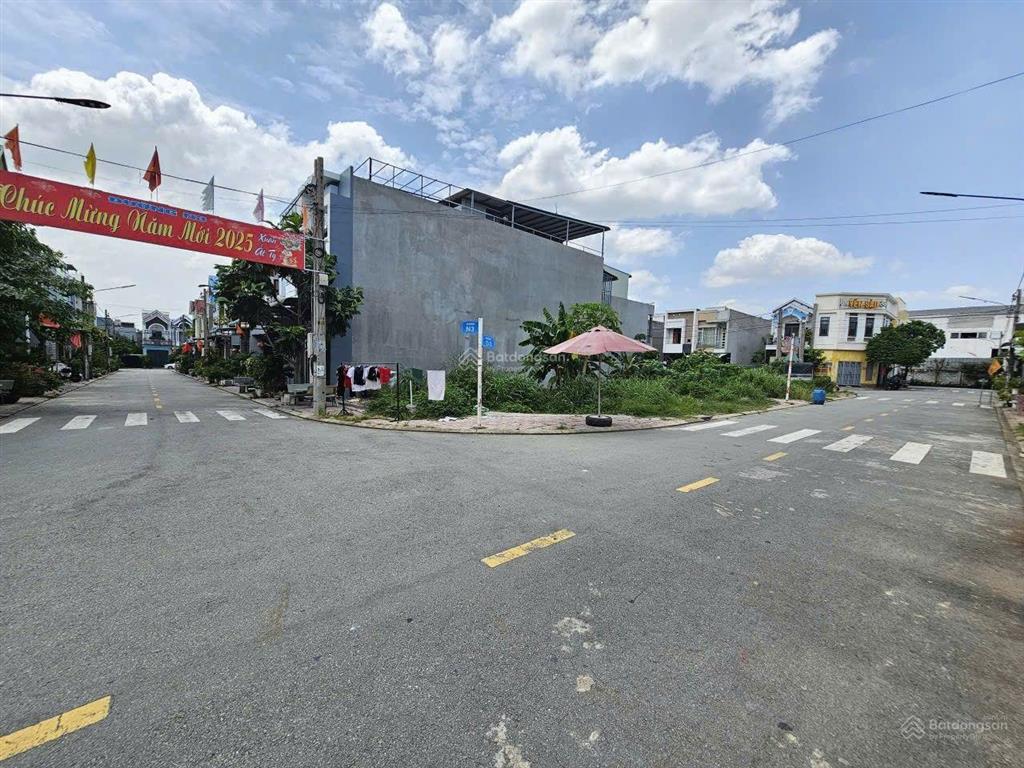 Đất 79m 2 mặt tiền kdc lê phong tân bình, phường tân bình, tp dĩ an