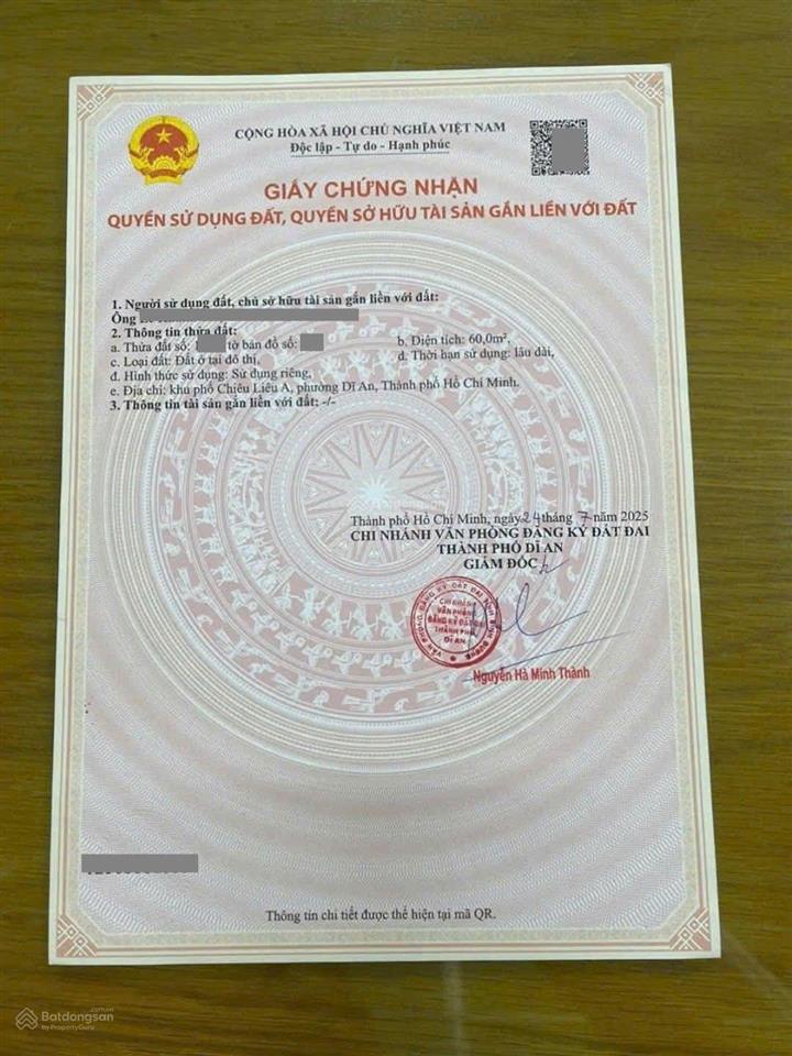 Nhà phố hoàn công kdc icon central gần chợ thông dụng, phường tân đông hiệp, tp dĩ an
