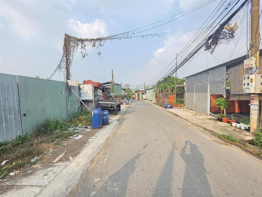 Đất 502.2m2 ngang 6.9m mặt tiền gần trường cấp 2 tân bình, phường tân bình, tp dĩ an