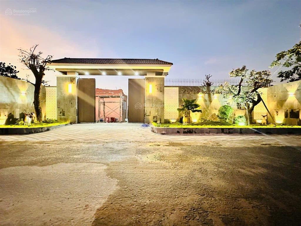 Đất 583.6m2 ngang 18m biệt thự vườn đối diện sông đông nai, p. thạnh phước tp tân uyên