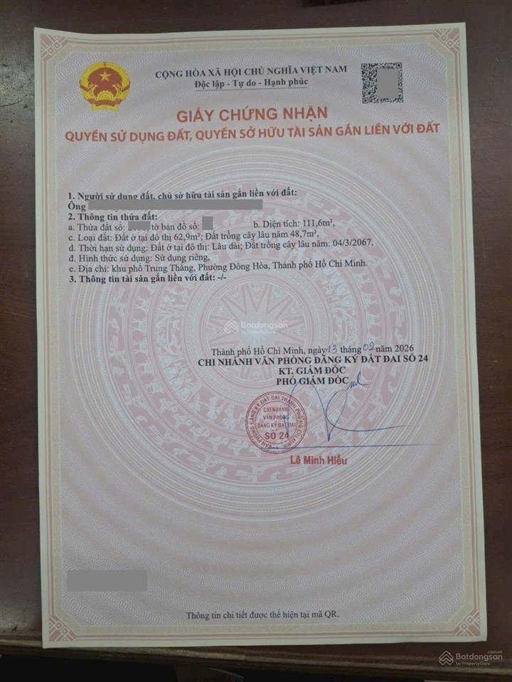 Đất gần chợ bình an và làng đại học quốc gia tphcm, phường bình an, tp dĩ an